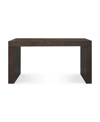 Evander 55" Oak Rectangle Console Table