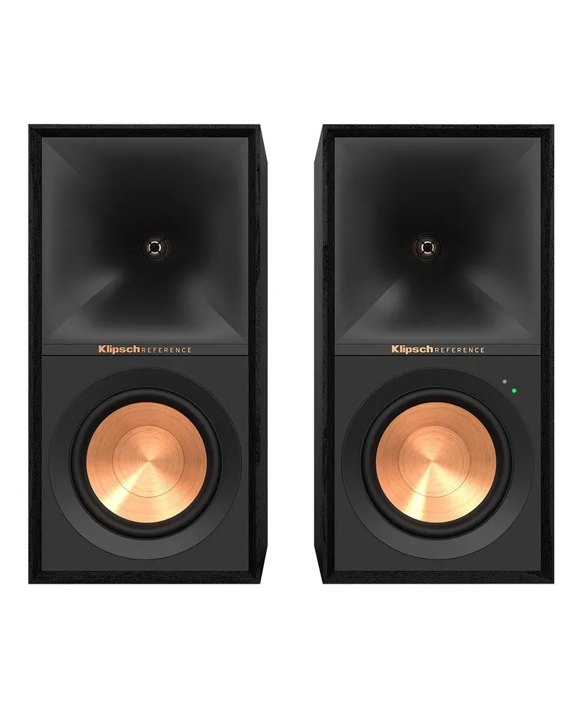 Klipsch R-50PM Powered Bookshelf Speakers with 5.25" Woofers - Pair