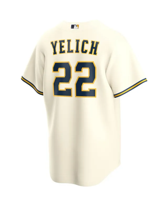 Nike Milwaukee Brewers Big Boys and Girls Name and Number Player T-shirt - Christian  Yelich - Macy's