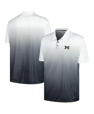Men's Colosseum Charcoal Michigan Wolverines Magic Polo Shirt