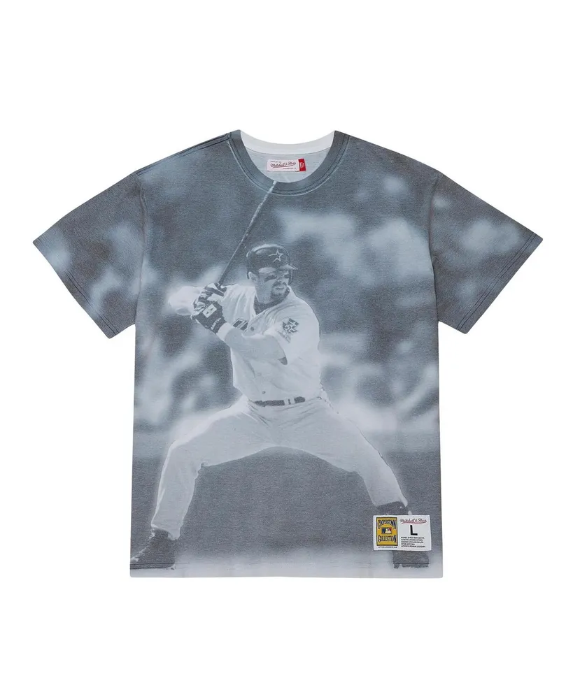 Men's Mitchell & Ness Jeff Bagwell Houston Astros Cooperstown Collection Highlight Sublimated Player Graphic T-shirt