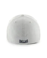 Men's '47 Brand Gray Dallas Cowboys Gridiron Classics Franchise Legacy Fitted Hat