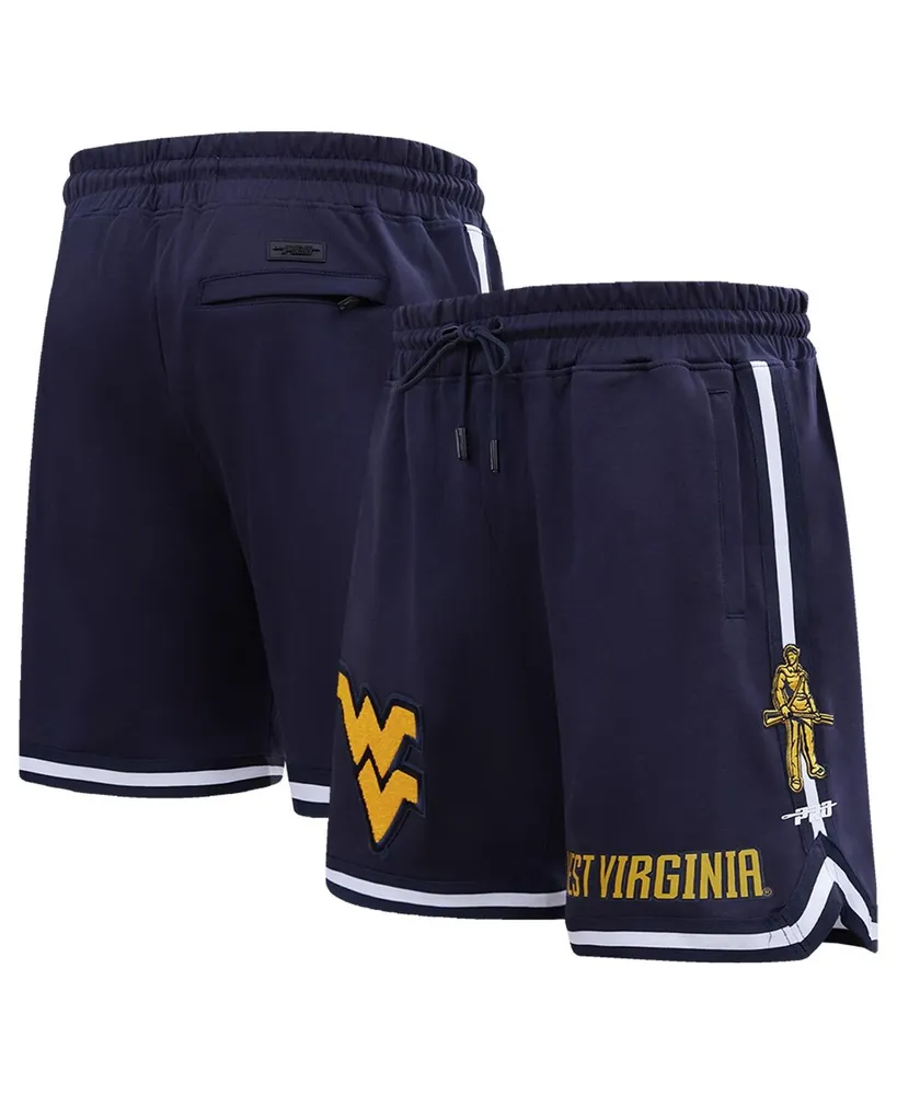 Men's Pro Standard Navy West Virginia Mountaineers Classic Shorts