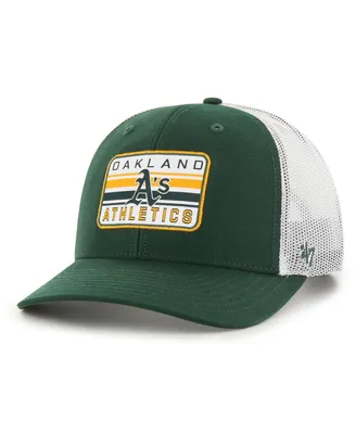 Men's '47 Brand Green Oakland Athletics Drifter Trucker Adjustable Hat