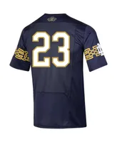 Men's Under Armour Navy Notre Dame Fighting Irish 2023 Aer Lingus College Football Classic Replica Jersey