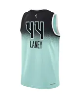 Big Boys and Girls Nike Betnijah Laney Mint New York Liberty 2023 Rebel Edition Victory Player Jersey