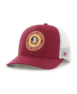 Men's '47 Brand Garnet Florida State Seminoles Unveil Trophy Flex Hat
