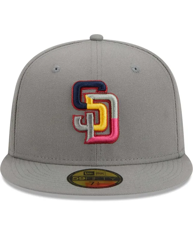 Men's San Diego Padres New Era Brown/White 2023 On-Field Batting Practice  39THIRTY Flex Hat