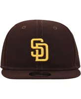 Infant Boys and Girls New Era Brown San Diego Padres My First 9FIFTY Adjustable Hat