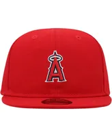 Infant Boys and Girls New Era Red Los Angeles Angels My First 9FIFTY Adjustable Hat