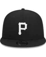 Men's New Era Black Pittsburgh Pirates Trucker 9FIFTY Snapback Hat