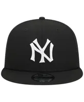 Men's New Era Black New York Yankees Trucker 9FIFTY Snapback Hat