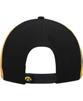 Men's New Era Black Iowa Hawkeyes Outright 9FIFTY Snapback Hat