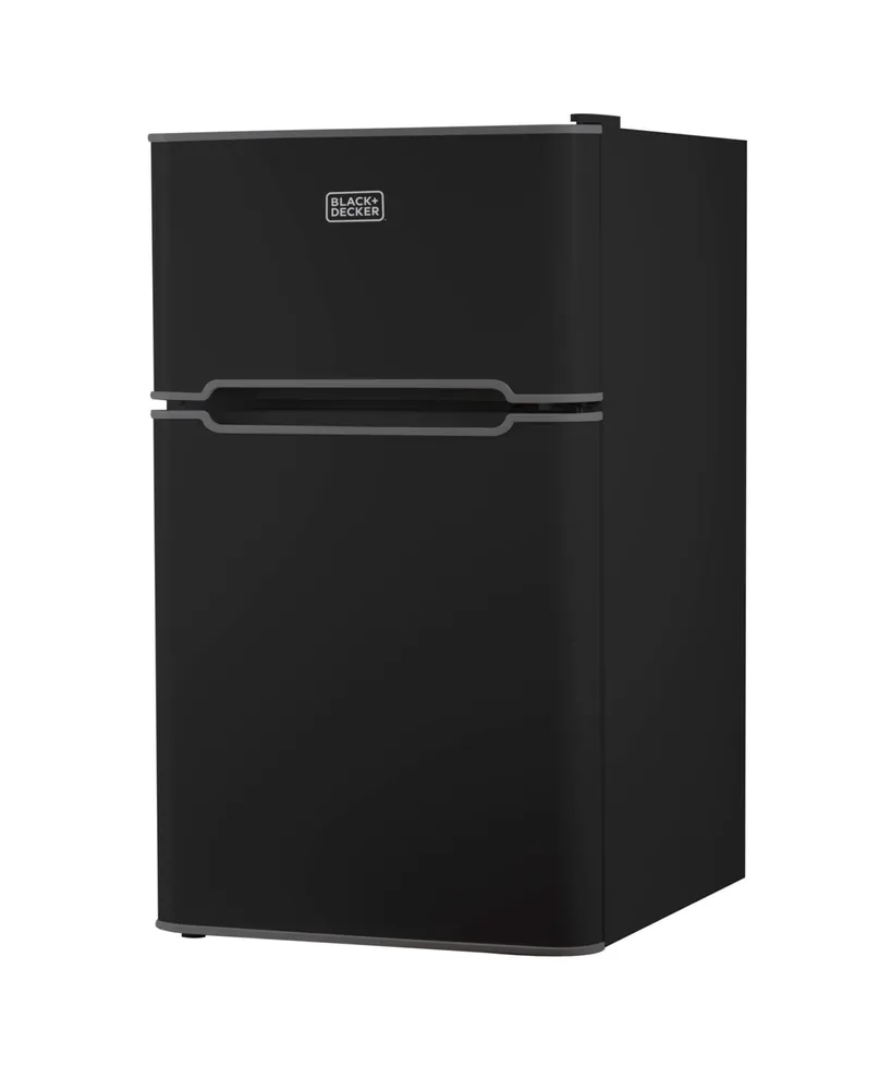 Commercial Cool Retro 3.2 Cu. Ft. Refrigerator With Freezer Black