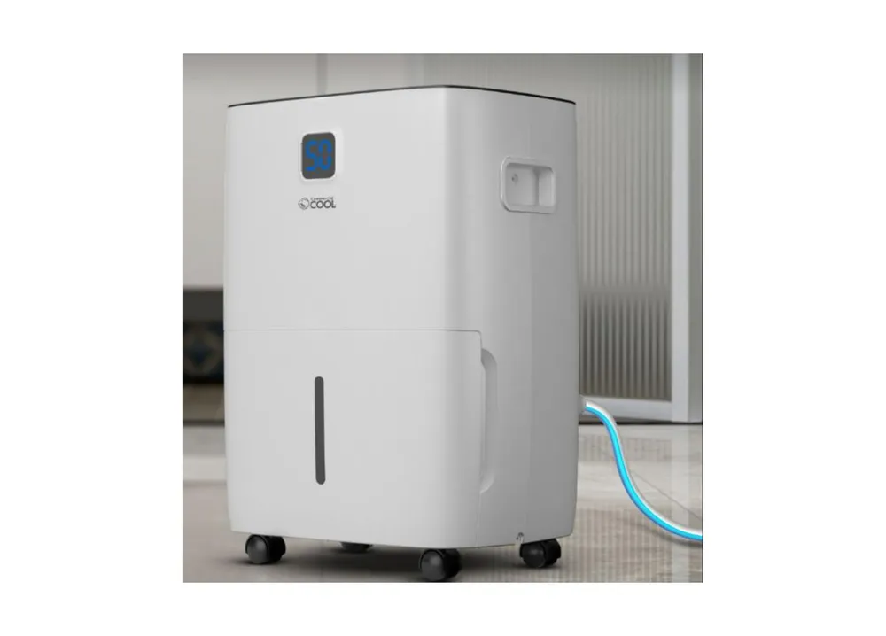 Commercial Cool 35 Pint Portable Dehumidifier - White