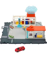 Matchbox Cars Playsets, Super Clean Carwash with 1 Matchbox Car - Multi