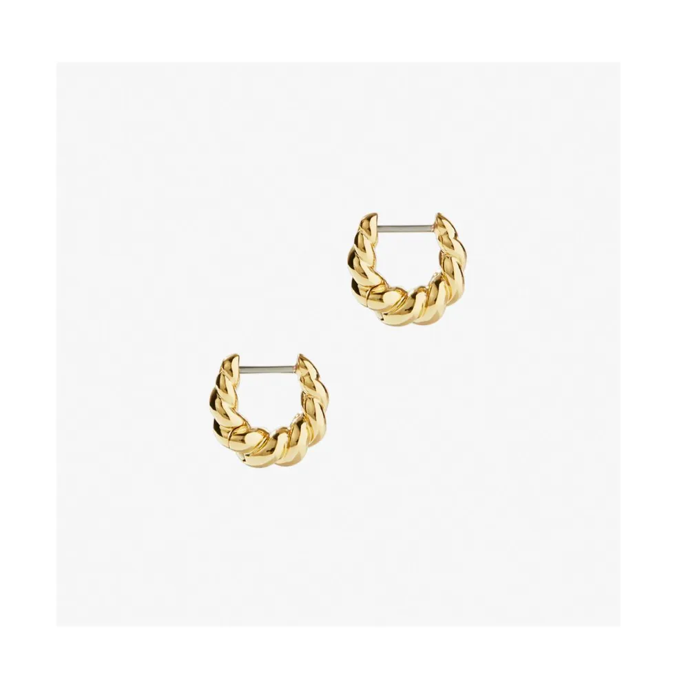 Ana Luisa Twisted Hoop Earrings - Paris Mini