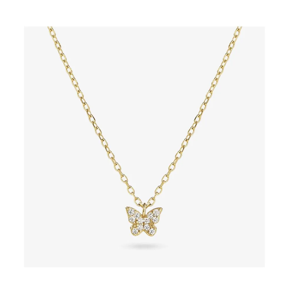 Ana Luisa Butterfly Necklace - Souryaz