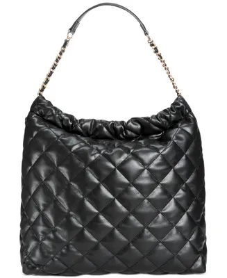 I.n.c. International Concepts Kyliee Quilted Faux Leather Large Shoulder Bag, Created for Macy's