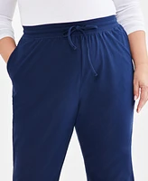 Style & Co Plus Knit Pull-On Pants, Created for Macy's