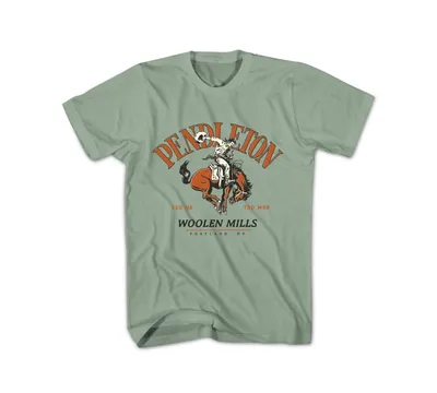 Pendleton Men's Bucking Horse Crewneck Short Sleeve Graphic T-Shirt