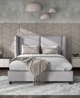 Haydan Boucle Upholstered Queen Bed