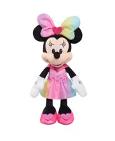 Disney Junior Minnie Mouse Sparkle & Sing Minnie Mouse, 13" Plush with Lights and Sounds