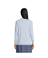 Lands' End Women's Long Sleeve Interlock Polo Shirt