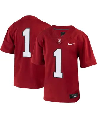 Big Boys Nike #1 Crimson Stanford Cardinal Untouchable Football Jersey