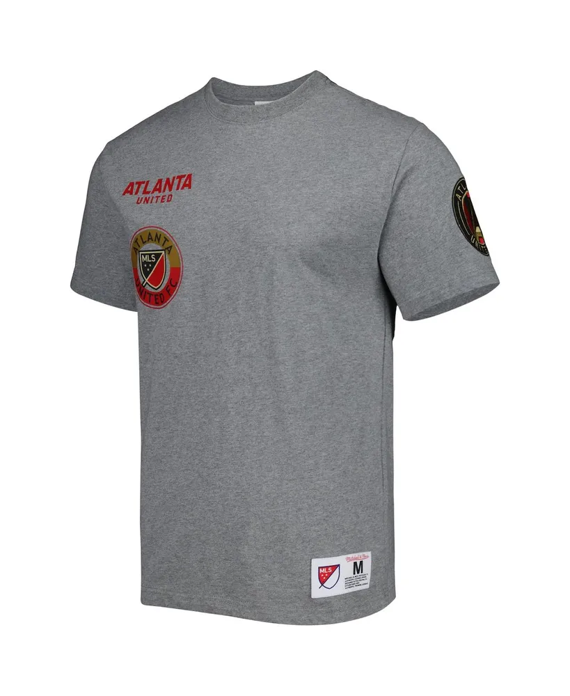 Men's Mitchell & Ness Gray Atlanta United Fc City T-shirt
