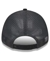 Little Boys and Girls New Era Graphite, Black Las Vegas Raiders Reflect 9FORTY Adjustable Hat