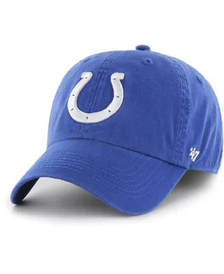 Men's '47 Brand Royal Indianapolis Colts Franchise Logo Fitted Hat
