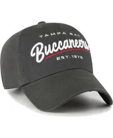 Women's '47 Brand Pewter Tampa Bay Buccaneers Sidney Clean Up Adjustable Hat