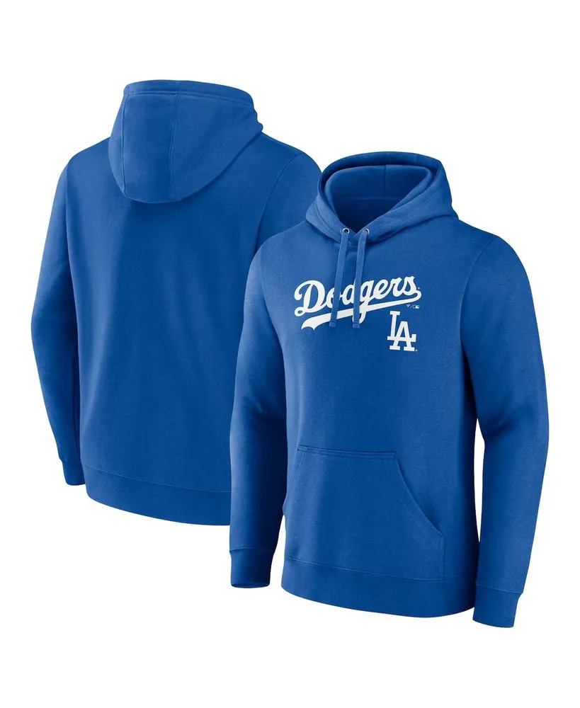 Men's '47 Royal Los Angeles Rams Varsity Arch Pullover Hoodie