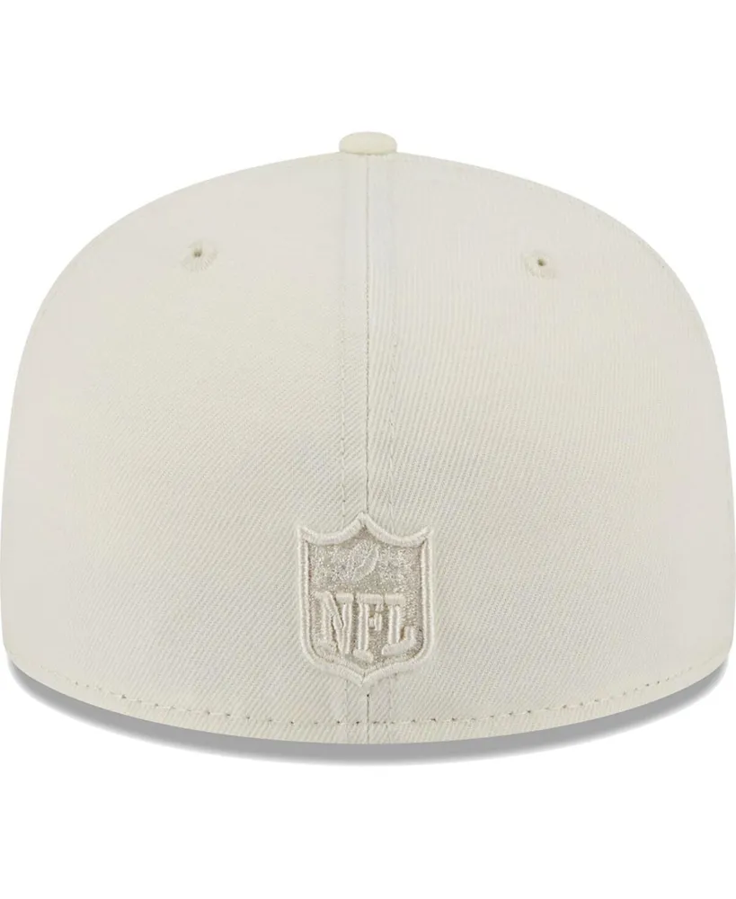 Men's New Era Cream New England Patriots Color Pack 59FIFTY Fitted Hat