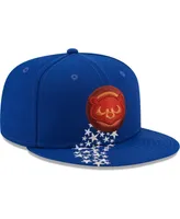 Men's New Era Royal Chicago Cubs Meteor 59FIFTY Fitted Hat