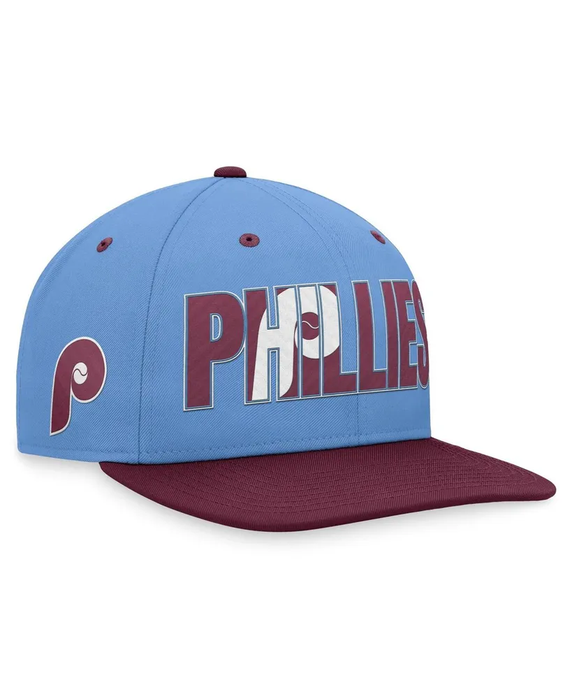 Men's Philadelphia Phillies Nike Light Blue Heritage 86 Trucker Adjustable  Hat