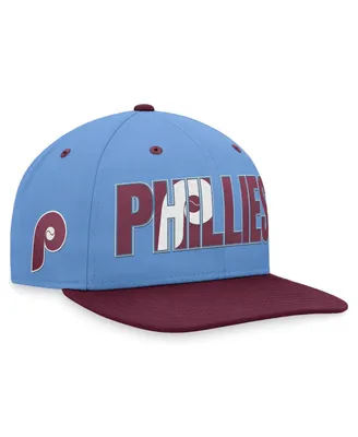 Men's Nike Light Blue Philadelphia Phillies Cooperstown Collection Pro Snapback Hat