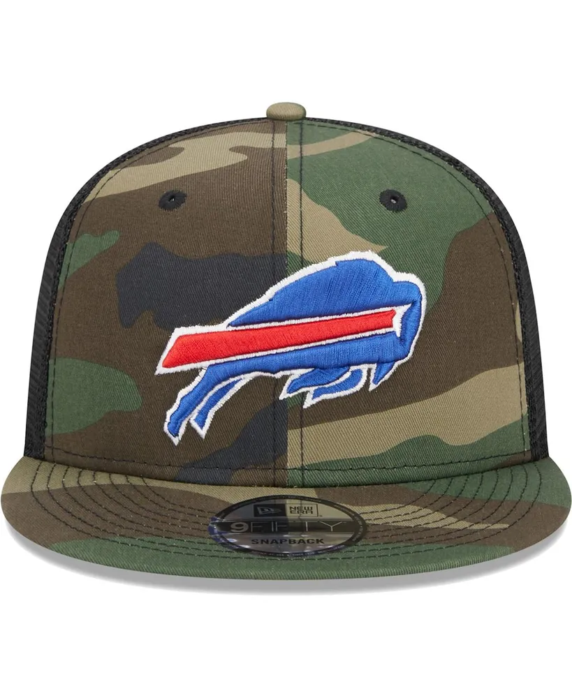 Men's New Era Camo Buffalo Bills Main Trucker 9FIFTY Snapback Hat