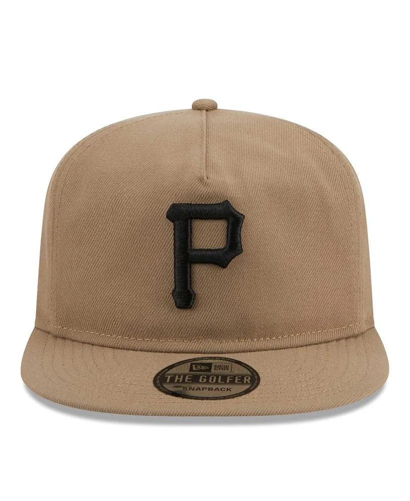 Men's New Era Khaki Pittsburgh Pirates Golfer Adjustable Hat