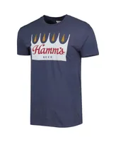 Men's and Women's American Needle Navy Hamms Brass Tacks T-shirt