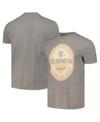 Men's Charcoal Guinness Washed Graphic T-shirt