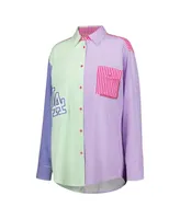 Women's Terez Los Angeles Dodgers Button-Up Shirt