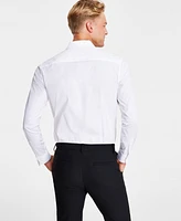 Calvin Klein Men's Slim-Fit Refined Button-Down Shirt