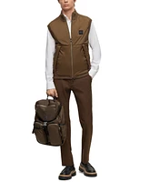 Boss by Hugo Men's Logo Patch Regular-Fit Gilet Vest