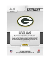 Davante Adams Green Bay Packers Parallel Panini America Instant Nfl Week 5 Career High 206 Receiving Yards Single Trading Card