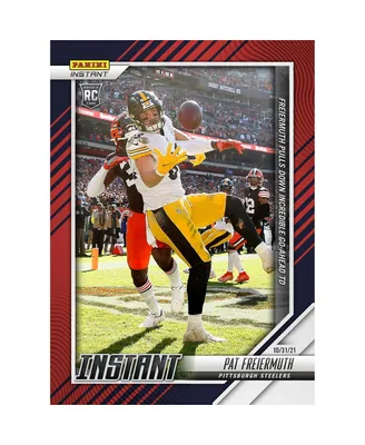 Pat Freiermuth Pittsburgh Steelers Parallel Panini America Instant Nfl Week 8 Go-Ahead Touchdown Single Rookie Trading Card - Limited Edition of 99