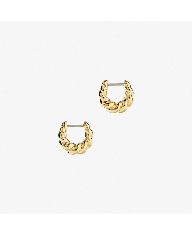 Ana Luisa Twisted Hoop Earrings - Paris Mini