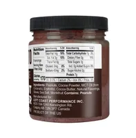 Keto Chocolate Peanut Butter Spread with Mct Oil and real Cocoa (Dark Chocolate) | Low Carb, No Added Sugar, Dairy & Lactose Free, Ketogenic | Gourmet