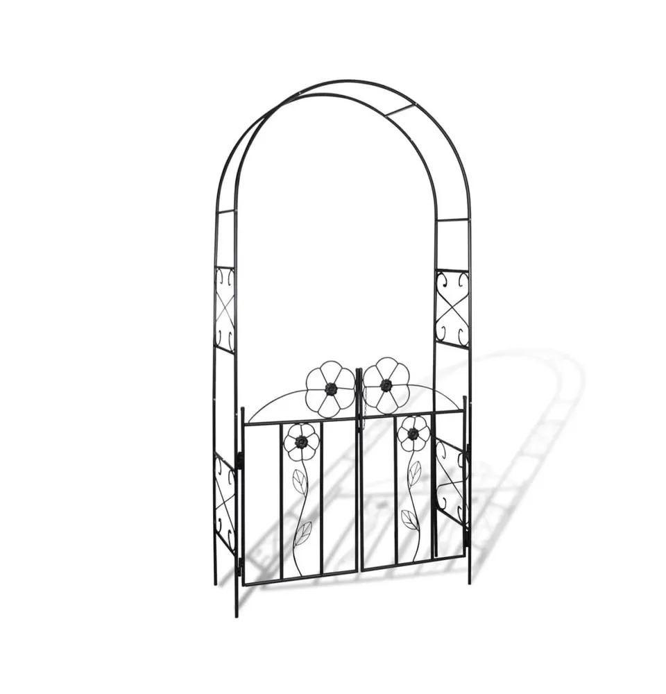 vidaXL Garden Arch Door